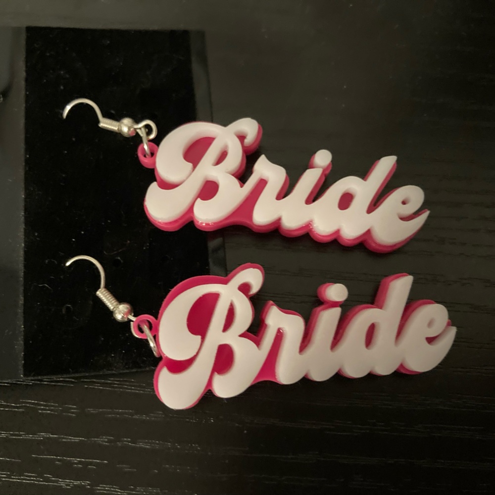 Barbie Bride earrings